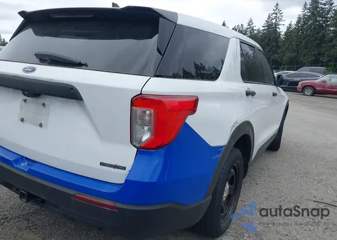 2021 Ford Police Interceptor from USA, damaged, VIN 1FM5K8AW5MNA05717